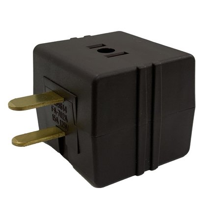 PROJEX Polarized 3 outlets Cube Adapter FA-702A/01BUPRJ
